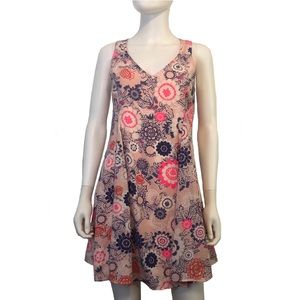 Pink Owl | Pink Floral Shift Dress